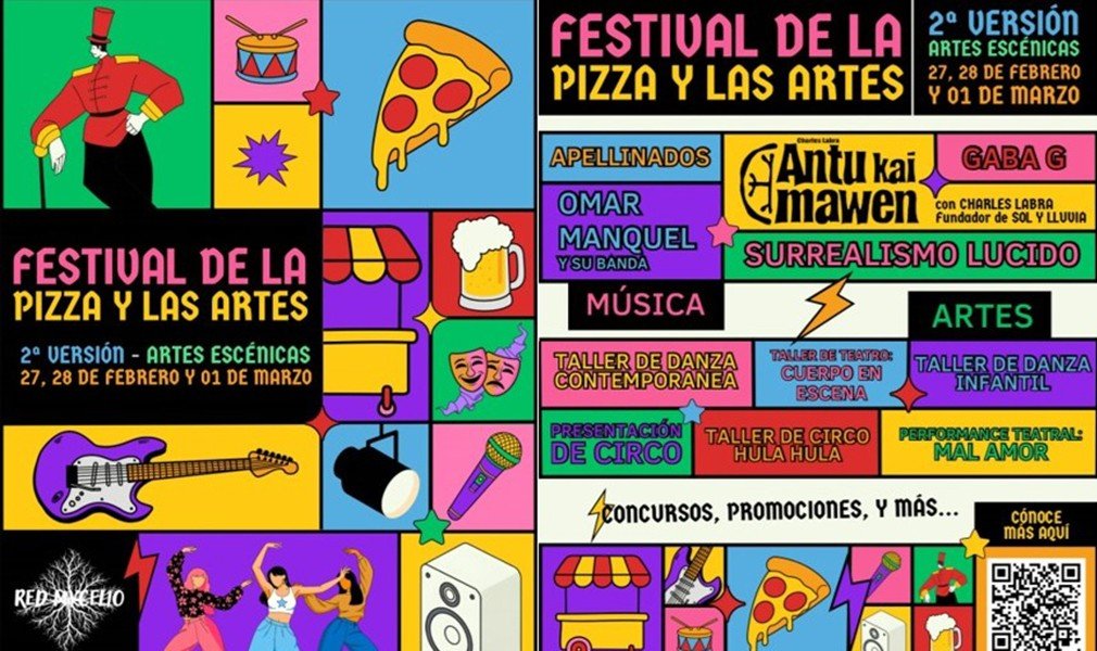 🚨 Vuelve el Festival de la Pizza y de las Artes en Angol con actividades culturales y gastronómicas